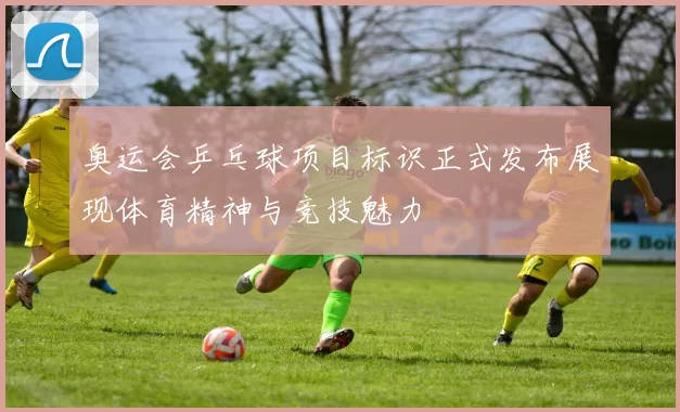 奥运会乒乓球项目标识正式发布展现体育精神与竞技魅力